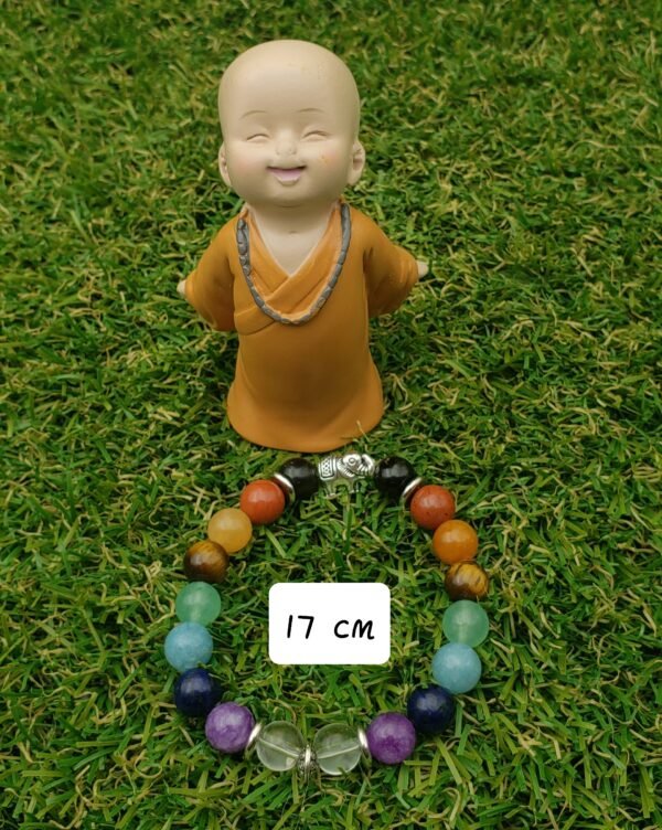 Bracelet HATSYA - 7 chakras - Étoile de la terre et Étoile de l'Âme – Image 2