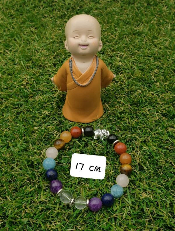 Bracelet HATSYA - 7 chakras - Étoile de la terre et Étoile de l'Âme – Image 3