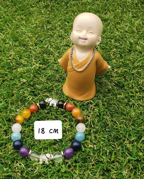 Bracelet HATSYA - 7 chakras - Étoile de la terre et Étoile de l'Âme – Image 5