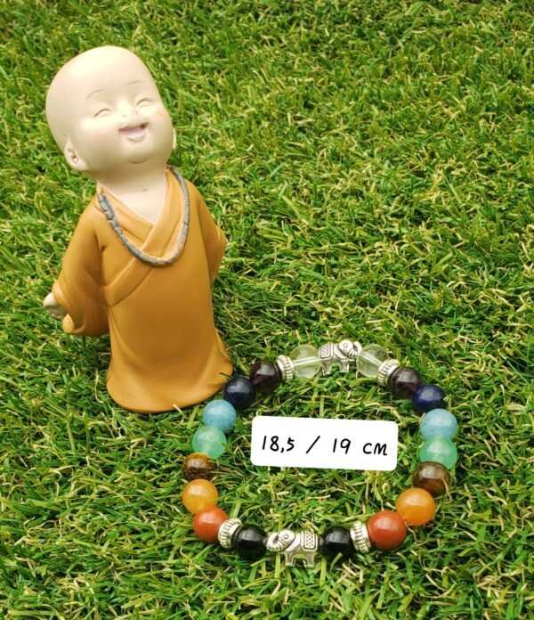 Bracelet HATSYA - 7 chakras - Étoile de la terre et Étoile de l'Âme – Image 7