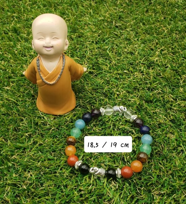 Bracelet HATSYA - 7 chakras - Étoile de la terre et Étoile de l'Âme – Image 8