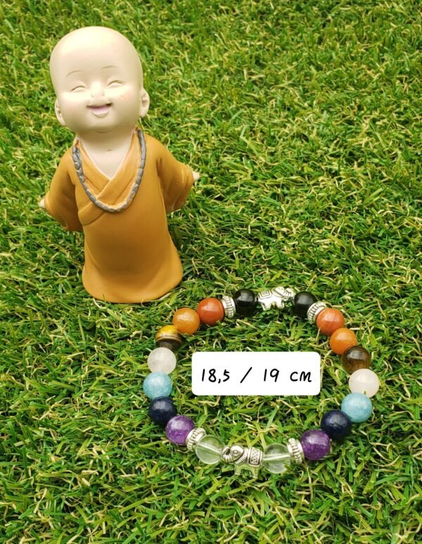 Bracelet HATSYA - 7 chakras - Étoile de la terre et Étoile de l'Âme – Image 9